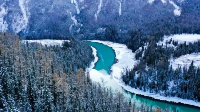 Winter in Kanas 