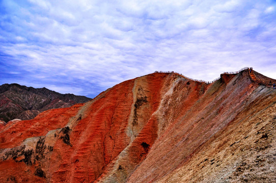 Zhangye Danxia  Nature's Spilled Paint Palette!